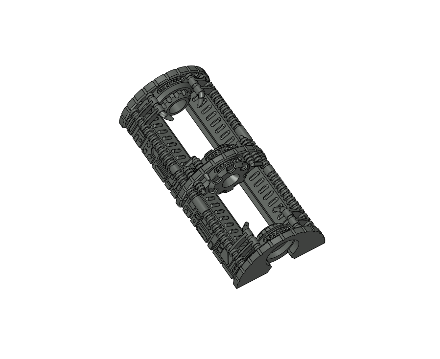 Clan Saber Series 3: 3d printed Chassis